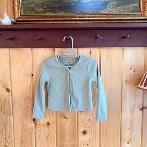 H&M Light Green Button Down Shirt for Kids